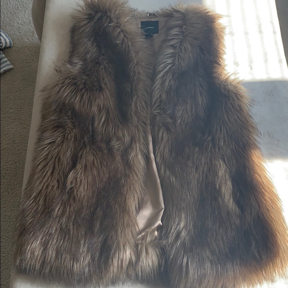 Furry vest